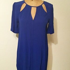BCBG Royal Blue Rosetta Dress
